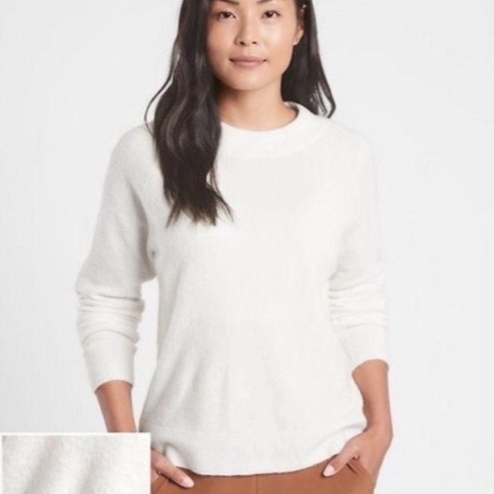 Athleta Hawthorn Crew Wool Blend Sweater